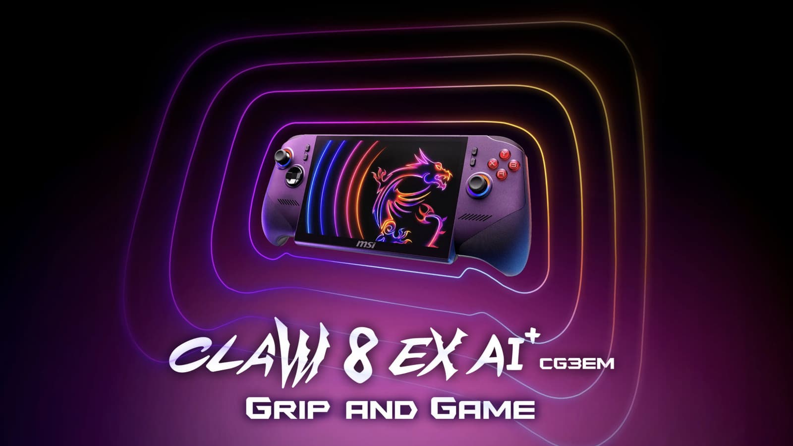 MSI's Claw 8 EX AI+ handheld comes out on June 23