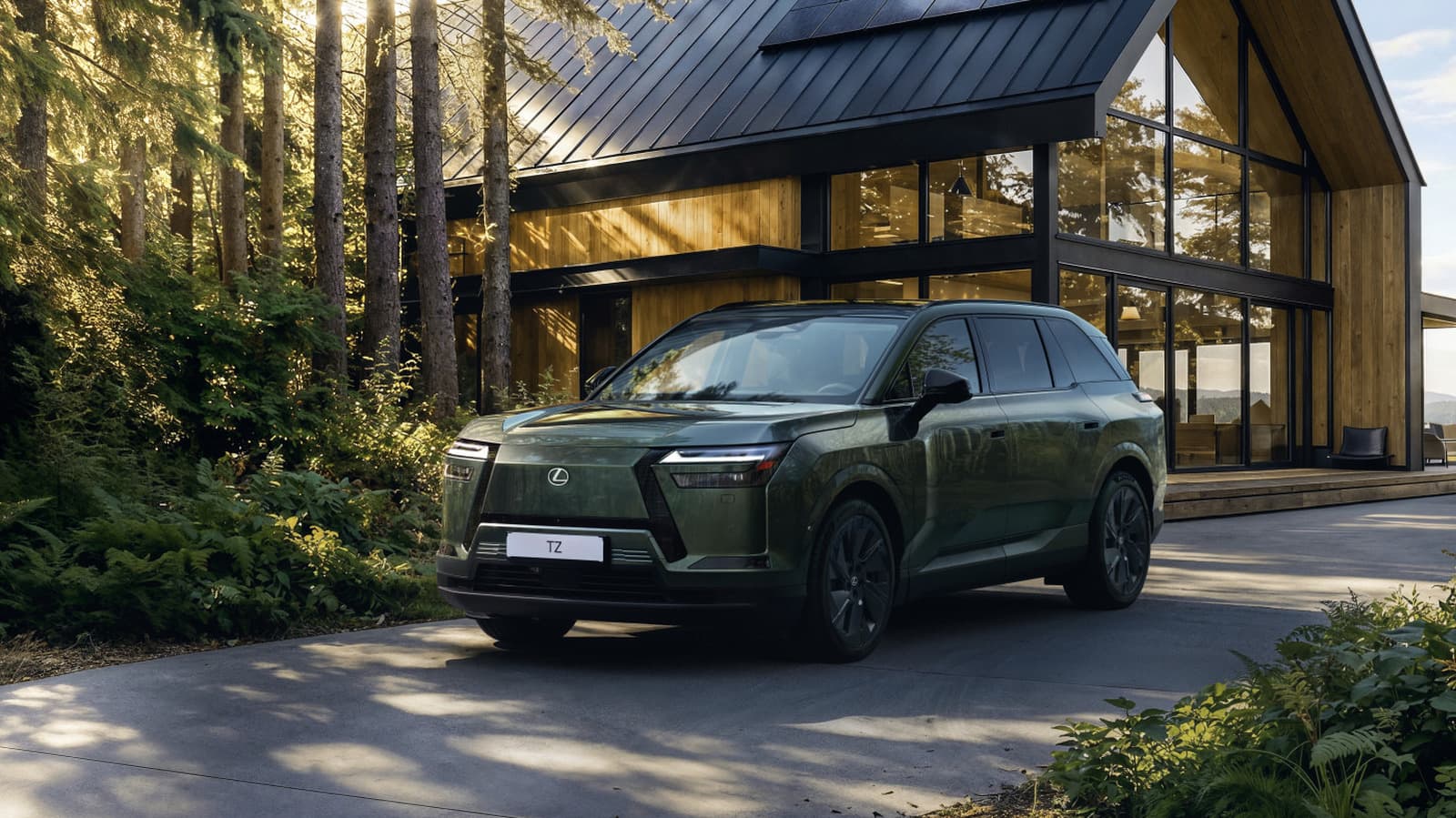 The Lexus TZ is a quieter, upscale take on the Highlander EV