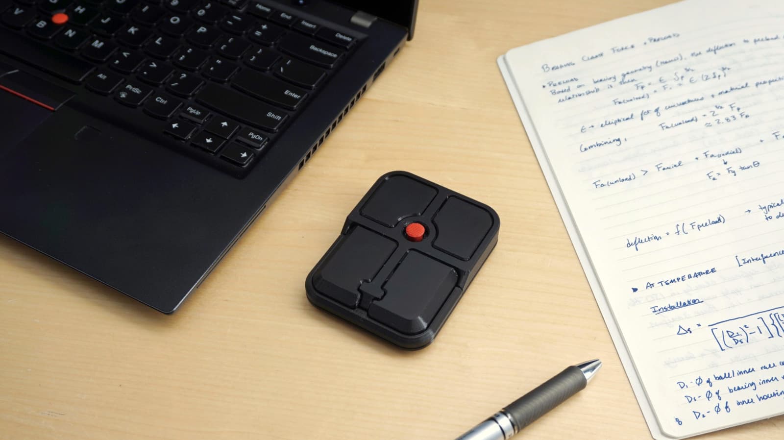 The Ploopy Bean is a travel-friendly mouse with a ThinkPad-style nub