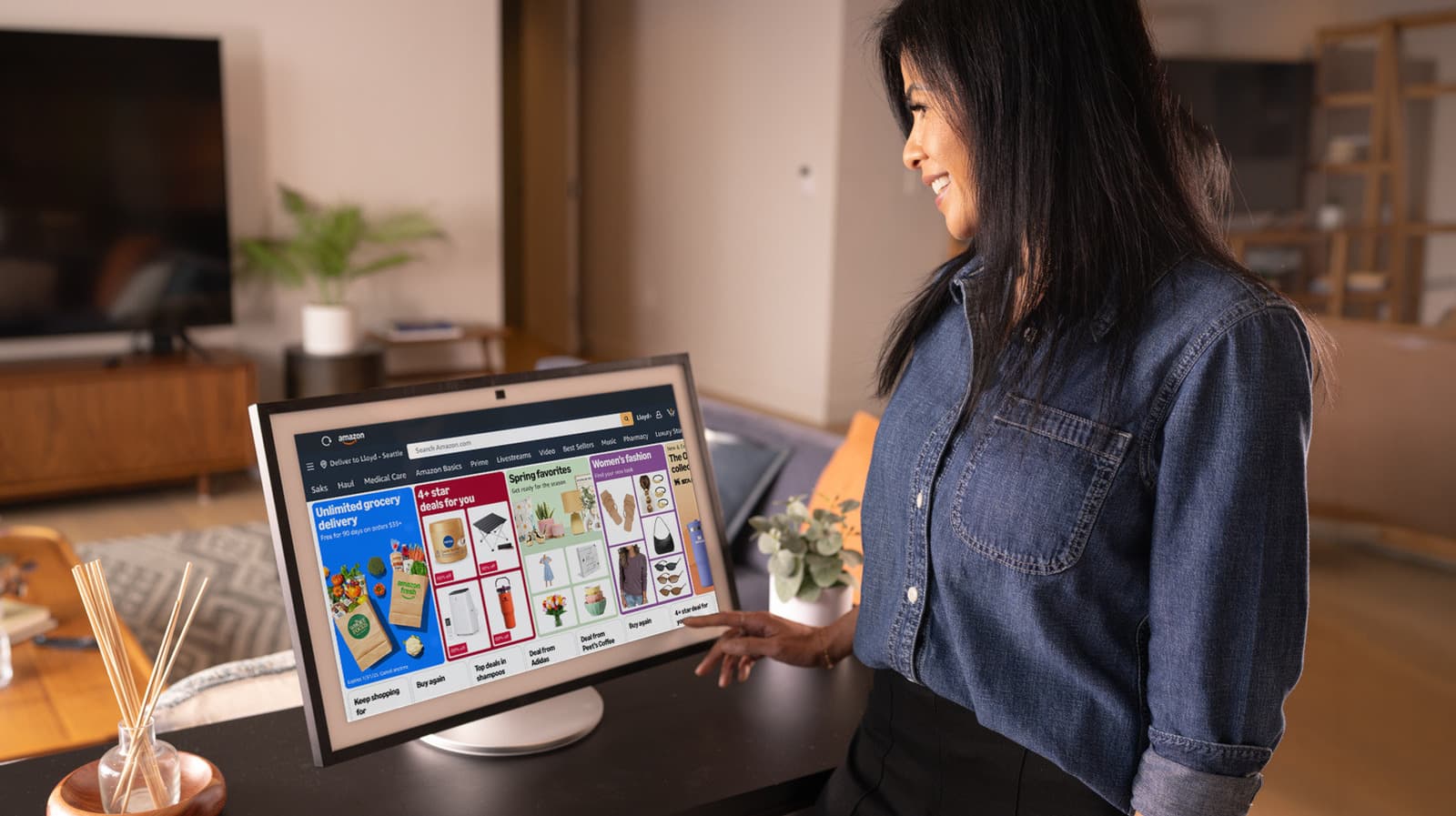 You can now visit Amazon.com on big-screen Echo Show displays