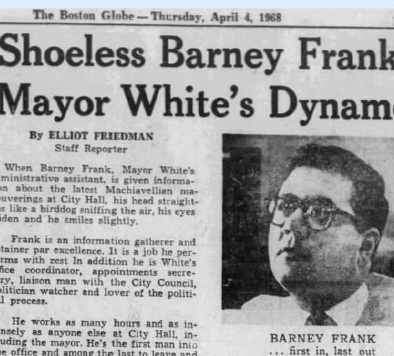 Barney Frank, My Dad, and the Boston They Remade