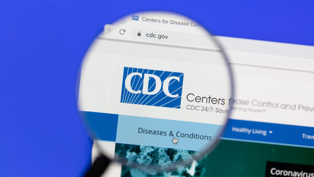 A CDC page on mpox caught in political crosshairs