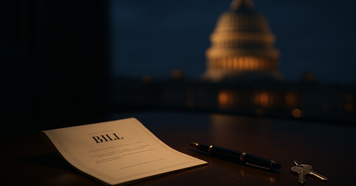 Congress Passed a Landmark Housing Bill. The President Won't Sign It.